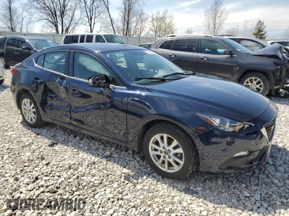 2016 Mazda 3 i Sport with VIN 3MZBM1U77GM318468, listed as a Copart auction lot 51823895 with 53,657 mi miles and Clean Title. Bid and sale history available at DreamBid. Image 4.