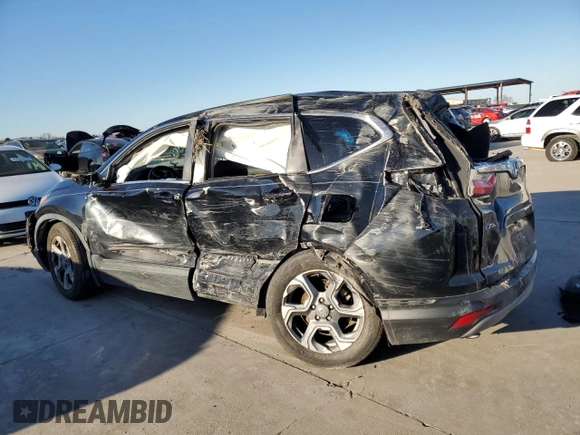 2019 Honda CR-V EX-L with VIN 5J6RW1H86KA040788, listed as a Copart auction lot 47985665 with 114,329 mi miles and Salvage Title. Bid and sale history available at carsss.com. Image 2.
