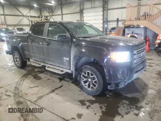 2016 GMC Canyon 4WD SLE with VIN 1GTG6CE37G1220368, listed as a Copart auction lot 46073975 with 196,019 mi miles and Salvage Title. Bid and sale history available at carsss.com. Image 4.