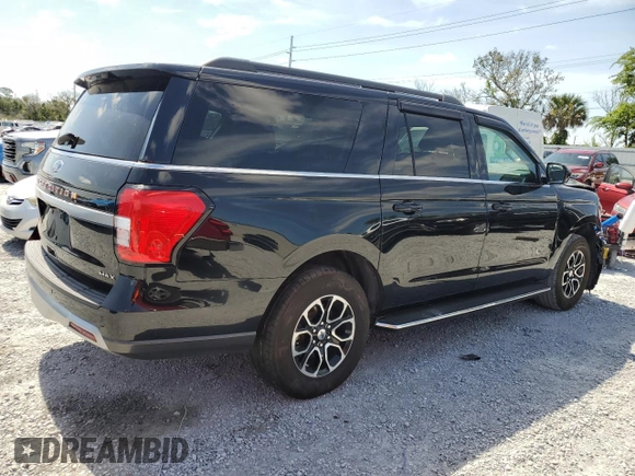 2022 Ford Expedition Max XLT z VIN 1FMJK1JT3NEA27230, wystawiony jako Copart lot #64072565 z przebiegiem 83 346 mil mil oraz Czysty tytuł • Clean title. Historia ofert i sprzedaży dostępna na DreamBid. Obrazek 3.