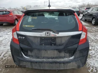 2015 Honda Fit EX-L with VIN 3HGGK5H81FM108568, listed as a Copart auction lot 46256745 with 185,652 mi miles and Salvage Title. Bid and sale history available at carsss.com. Image 6.