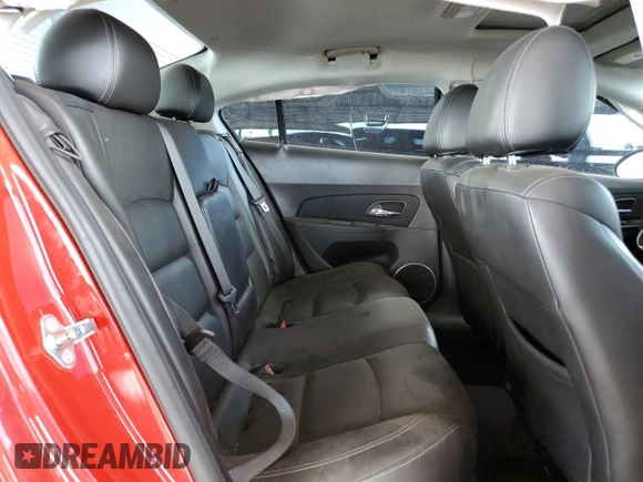 2012 Chevrolet Cruze 2LT with VIN 1G1PG5SC0C7152847, listed as a Copart auction lot 51389975 with 174,511 mi miles and Salvage Title. Bid and sale history available at DreamBid. Image 10.