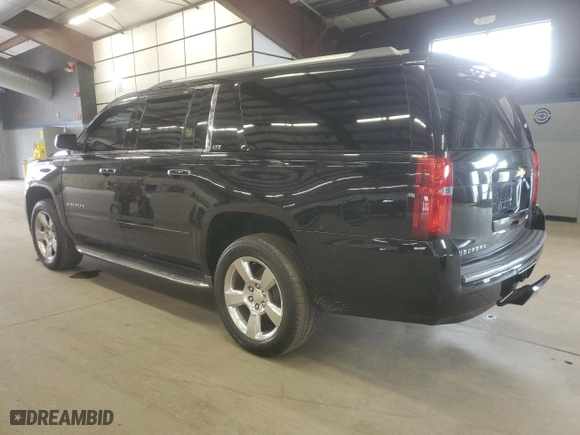 2016 Chevrolet Suburban LTZ with VIN 1GNSKJKC9GR221013, listed as a Copart auction lot 52531935 with 227,029 mi miles and Clean Title. Bid and sale history available at carsss.com. Image 2.