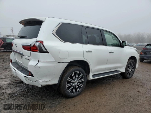 2018 Lexus LX 570 z VIN JTJHY7AX7J4257535, wystawiony jako Copart lot #83635384 z przebiegiem 67 720 mil mil oraz Szkoda całkowita • Salvage title. Historia ofert i sprzedaży dostępna na DreamBid. Obrazek 3.
