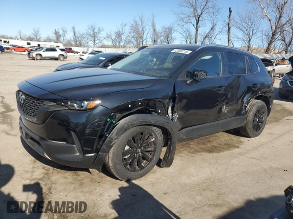 2025 Mazda CX-50 S Select with VIN 7MMVABAM8SN336713, listed as a Copart auction lot 42203715 with 1,816 mi miles and Salvage Title. Bid and sale history available at DreamBid. Image 1.