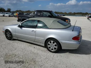 2002 Mercedes-Benz CLK 320/430 with VIN WDBLK65G92T092886, listed as a Copart auction lot 78297224 with Not Provided miles and Salvage Title. Bid and sale history available at DreamBid. Image 2.