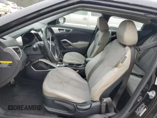 2012 Hyundai Veloster w/Red Int with VIN KMHTC6AD2CU058130, listed as a Copart auction lot 86747414 with 162,982 mi miles and Clean title. Bid and sale history available at DreamBid. Image 7.