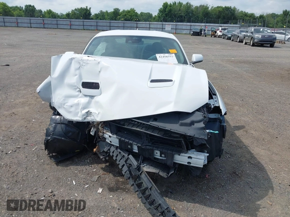 2021 Ford Mustang EcoBoost with VIN 1FA6P8THXM5153232, listed as a IAAI auction lot 42458757 with 45,267 mi miles and . Bid and sale history available at DreamBid. Image 11.