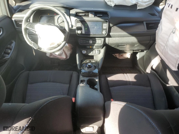 2024 Nissan LEAF SV PLUS with VIN 1N4CZ1CV1RC553595, listed as a Copart auction lot 88583525 with 2,256 mi miles and Salvage Title. Bid and sale history available at carsss.com. Image 8.