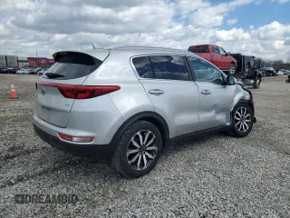 2017 Kia Sportage EX with VIN KNDPN3AC7H7168540, listed as a Copart auction lot 50452175 with 82,307 mi miles and Salvage Title. Bid and sale history available at carsss.com. Image 3.