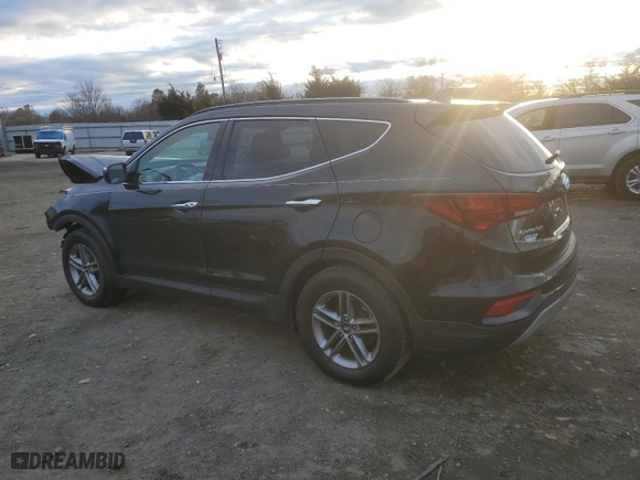 2018 Hyundai Santa Fe Sport 2.4L with VIN 5XYZUDLB5JG543727, listed as a Copart auction lot 47844935 with 50,174 mi miles and Salvage Title. Bid and sale history available at carsss.com. Image 2.