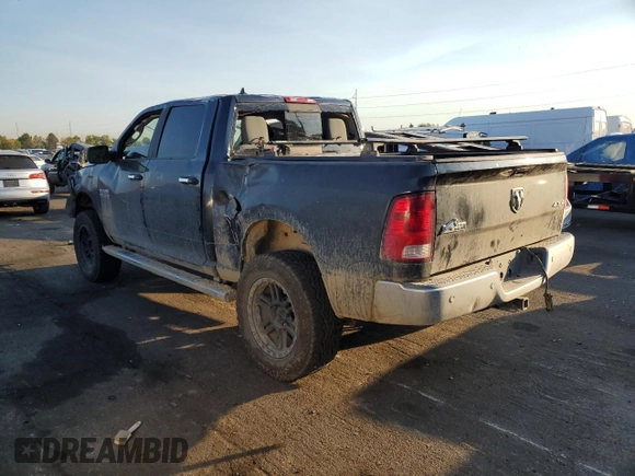 2018 Ram 1500 Big Horn with VIN 1C6RR7LG3JS221023, listed as a Copart auction lot 74574284 with 51,981 mi miles and Salvage Title. Bid and sale history available at carsss.com. Image 2.