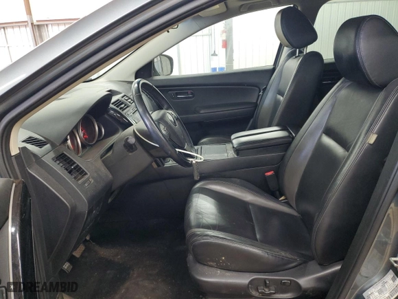2012 Mazda CX-9 Touring with VIN JM3TB3CV9C0335091, listed as a Copart auction lot 50727925 with 182,749 mi miles and Salvage Title. Bid and sale history available at carsss.com. Image 7.