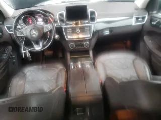 2018 Mercedes-Benz GLS 550 with VIN 4JGDF7DEXJB143439, listed as a Copart auction lot 43530955 with 98,405 mi miles and Salvage title. Bid and sale history available at DreamBid. Image 8.