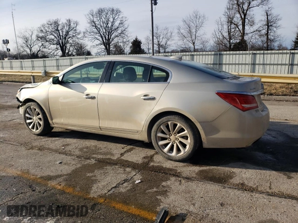 2016 Buick LaCrosse Leather with VIN 1G4GB5G33GF234822, listed as a Copart auction lot 44968735 with 132,628 mi miles and Salvage title. Bid and sale history available at DreamBid. Image 2.