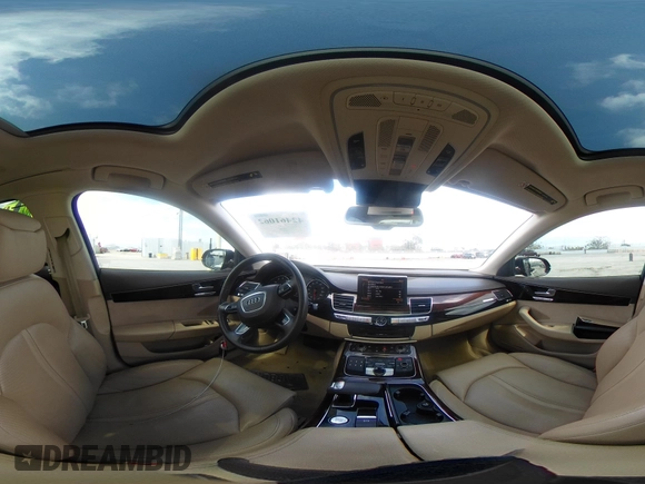 2013 Audi A8 3.0L with VIN WAURGAFD3DN005931, listed as a IAAI auction lot 42461062 with 113,899 mi miles and . Bid and sale history available at DreamBid. Image 19.