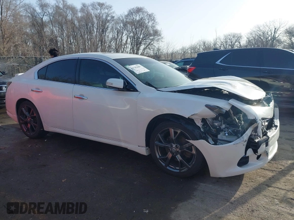 2013 Nissan Maxima SV with VIN 1N4AA5AP4DC821476, listed as a IAAI auction lot 41782887 with 140,956 mi miles and . Bid and sale history available at DreamBid. Image 13.