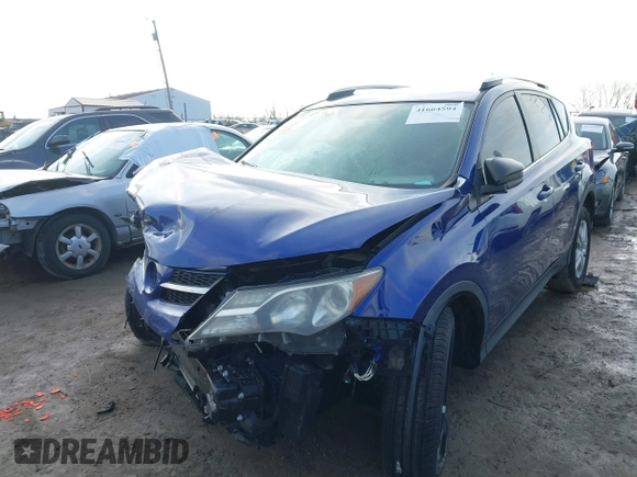 2015 Toyota RAV4 LE with VIN 2T3BFREV8FW400165, listed as a IAAI auction lot 41664594 with 257,962 mi miles. Bid and sale history available at carsss.com. Image 17.