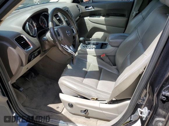 2013 Dodge Durango Crew with VIN 1C4SDHDT3DC679153, listed as a Copart auction lot 54472645 with 167,068 mi miles and Salvage Title. Bid and sale history available at DreamBid. Image 7.