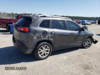 2014 Jeep Cherokee Latitude with VIN 1C4PJLCS9EW180982, listed as a Copart auction lot 48673035 with 107,358 mi miles and Salvage Title. Bid and sale history available at carsss.com. Image 3.