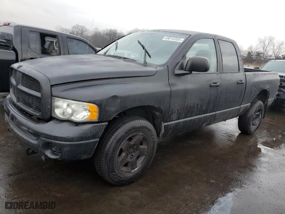2005 Dodge Ram 1500 SLT with VIN 1D7HU18N65S291523, listed as a Copart auction lot 45816355 with 129,912 mi miles and Clean Title. Bid and sale history available at carsss.com. Image 1.