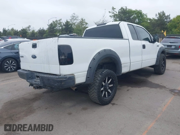 2005 Ford F-150 STX with VIN 1FTRX12W35NA11708, listed as a IAAI auction lot 42421741 with 107,735 mi miles and . Bid and sale history available at DreamBid. Image 4.