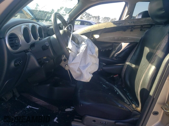 2004 Chrysler PT Cruiser with VIN 3C4FY58804T315416, listed as a Copart auction lot 46976395 with 133,629 mi miles and Salvage Title. Bid and sale history available at DreamBid. Image 7.