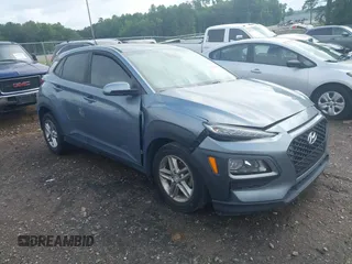 2019 Hyundai Kona SE with VIN KM8K12AAXKU298329, listed as a IAAI auction lot 42297990 with 57,176 mi miles and . Bid and sale history available at DreamBid. Image 1.