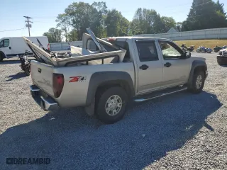2005 Chevrolet Colorado 1SF LS Z71 with VIN 1GCDT136158147435, listed as a Copart auction lot 76350334 with 0 mi miles and Salvage Title. Bid and sale history available at carsss.com. Image 3.