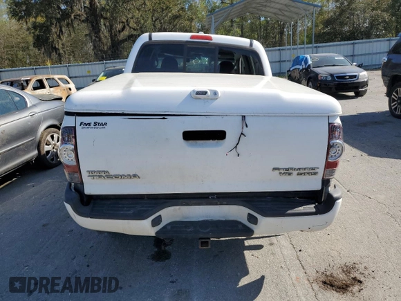 2010 Toyota Tacoma PreRunner with VIN 5TEJU4GN9AZ691581, listed as a Copart auction lot 50878855 with 236,777 mi miles and Salvage Title. Bid and sale history available at DreamBid. Image 6.