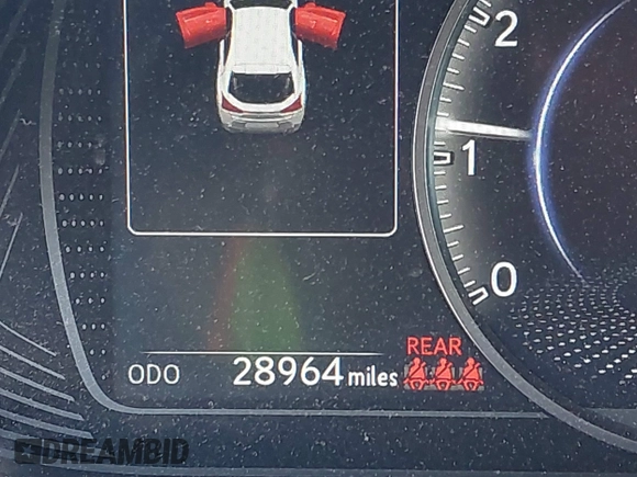 2019 Lexus UX with VIN JTHY3JBH6K2002909, listed as a IAAI auction lot 41980292 with 28,964 mi miles. Bid and sale history available at carsss.com. Image 15.