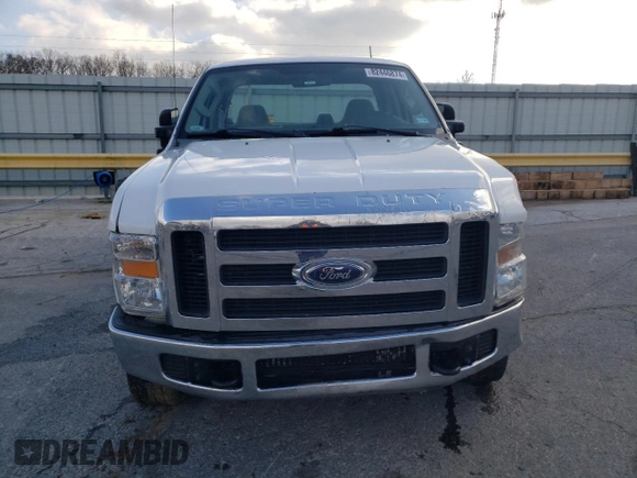 2008 Ford F-350 XL with VIN 1FTWX31R68EC58445, listed as a Copart auction lot 82446874 with 130,297 mi miles and Salvage Title. Bid and sale history available at DreamBid. Image 5.