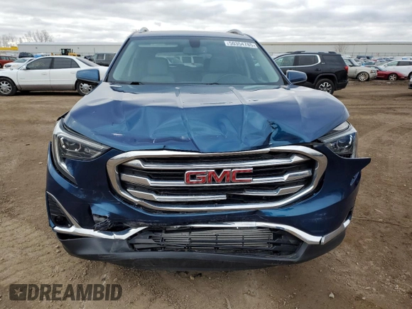 2019 GMC Terrain SLT with VIN 3GKALPEX5KL350423, listed as a Copart auction lot 50354785 with 48,438 mi miles and Clean Title. Bid and sale history available at carsss.com. Image 5.