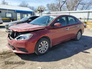 2017 Nissan Sentra SV with VIN 3N1AB7AP7HY223739, listed as a Copart auction lot 49300115 with 107,096 mi miles and Salvage Title. Bid and sale history available at DreamBid. Image 1.