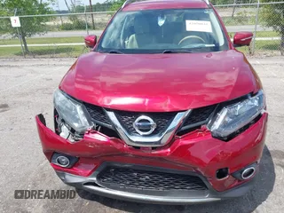 2015 Nissan Rogue S with VIN 5N1AT2MT5FC920589, listed as a IAAI auction lot 42050035 with 125,544 mi miles. Bid and sale history available at carsss.com. Image 12.