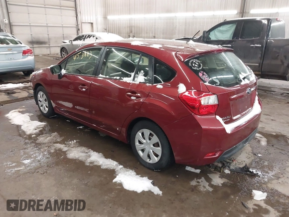 2015 Subaru Impreza 2.0i z VIN JF1GPAA61F9234631, wystawiony jako IAAI lot #41513883 z przebiegiem 133 937 mil mil oraz . Historia ofert i sprzedaży dostępna na DreamBid. Obrazek 3.