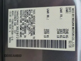 2018 Nissan LEAF SL with VIN 1N4AZ1CP4JC302972, listed as a Copart auction lot 81097124 with 59,813 mi miles and Salvage Title. Bid and sale history available at DreamBid. Image 12.