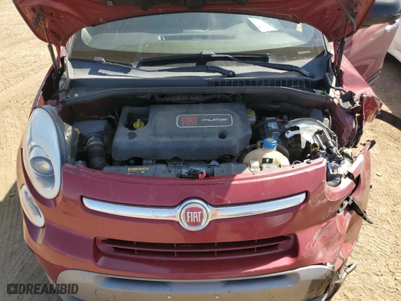 2015 FIAT 500L Urbana Trekking with VIN ZFBCFADH1FZ032769, listed as a Copart auction lot 69686214 with 135,539 mi miles and Salvage Title. Bid and sale history available at carsss.com. Image 11.