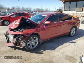 2014 Chevrolet Impala LT with VIN 2G1125S33E9184679, listed as a Copart auction lot 52365835 with 131,172 mi miles and Salvage Title. Bid and sale history available at DreamBid. Image 1.