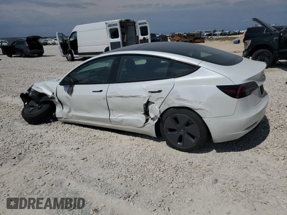 2023 Tesla Model 3 z VIN 5YJ3E1EA1PF608109, wystawiony jako Copart lot #72243744 z przebiegiem 10 165 mil mil oraz Szkoda całkowita • Salvage title. Historia ofert i sprzedaży dostępna na DreamBid. Obrazek 2.