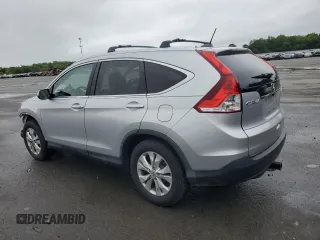 2013 Honda CR-V EX-L z VIN 5J6RM4H78DL000086, wystawiony jako Copart lot #58024115 z przebiegiem 117 129 mil mil oraz Szkody całkowita. Historia ofert i sprzedaży dostępna na DreamBid. Obrazek 2.