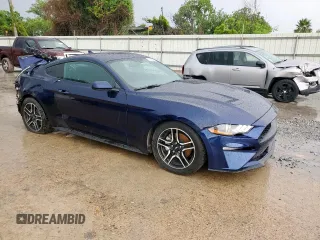 2020 Ford Mustang EcoBoost with VIN 1FA6P8THXL5175925, listed as a Copart auction lot 60985885 with 70,878 mi miles and Salvage title. Bid and sale history available at DreamBid. Image 4.
