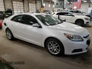 2016 Chevrolet Malibu LT with VIN 1G11C5SA6GF121761, listed as a Copart auction lot 53158695 with 117,055 mi miles and Salvage Title. Bid and sale history available at carsss.com. Image 4.