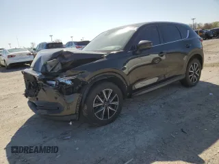 2017 Mazda CX-5 Grand Touring with VIN JM3KFBDL6H0145327, listed as a Copart auction lot 52046355 with 0 mi miles and Clean Title. Bid and sale history available at carsss.com. Image 1.