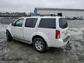 2010 Nissan Pathfinder SE with VIN 5N1AR1NB2AC605384, listed as a Copart auction lot 52105735 with 138,019 mi miles and Salvage Title. Bid and sale history available at carsss.com. Image 2.