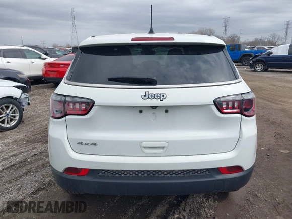 2023 Jeep Compass Sport with VIN 3C4NJDAN6PT512279, listed as a IAAI auction lot 41692817 with 136,696 mi miles and . Bid and sale history available at DreamBid. Image 16.