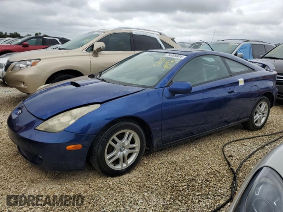 2000 Toyota Celica GT z VIN JTDDR32T2Y0052502, wystawiony jako Copart lot #74485804 z przebiegiem Nie podano mil oraz Nie do naprawy • Non repairable. Historia ofert i sprzedaży dostępna na DreamBid. Obrazek 1.