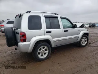 2007 Jeep Liberty Limited with VIN 1J4GL58K87W523258, listed as a Copart auction lot 71927254 with 142,630 mi miles and Salvage Title. Bid and sale history available at DreamBid. Image 3.