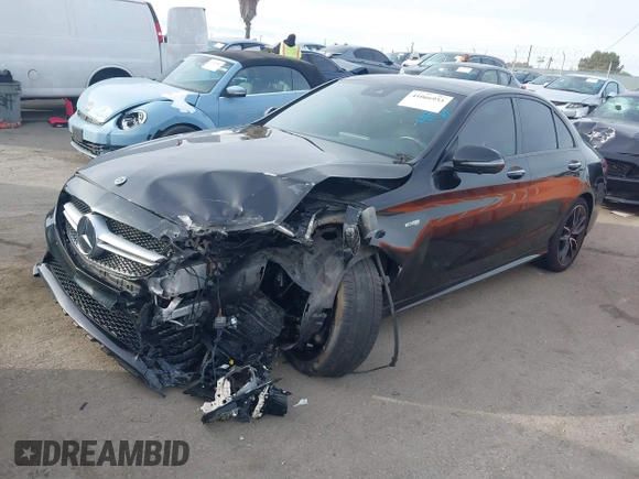 2019 Mercedes-Benz C 43 AMG with VIN 55SWF6EBXKU285590, listed as a IAAI auction lot 41066933 with 69,501 mi miles and . Bid and sale history available at DreamBid. Image 18.