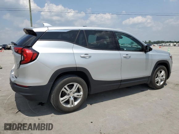 2020 GMC Terrain SLE with VIN 3GKALMEV5LL299276, listed as a Copart auction lot 59308945 with 36,075 mi miles and Salvage title. Bid and sale history available at DreamBid. Image 3.